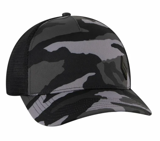 Blackout Diamond Trucker Hat