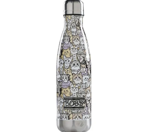 BOBS Purr Party Water Bottle