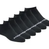 Cotton No-Show Socks - 6 Pack