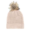 Marled Purl Beanie