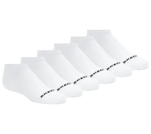 6 Pack Non Terry No Show Socks