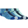 6 Pack Space Dye Low Cut Socks