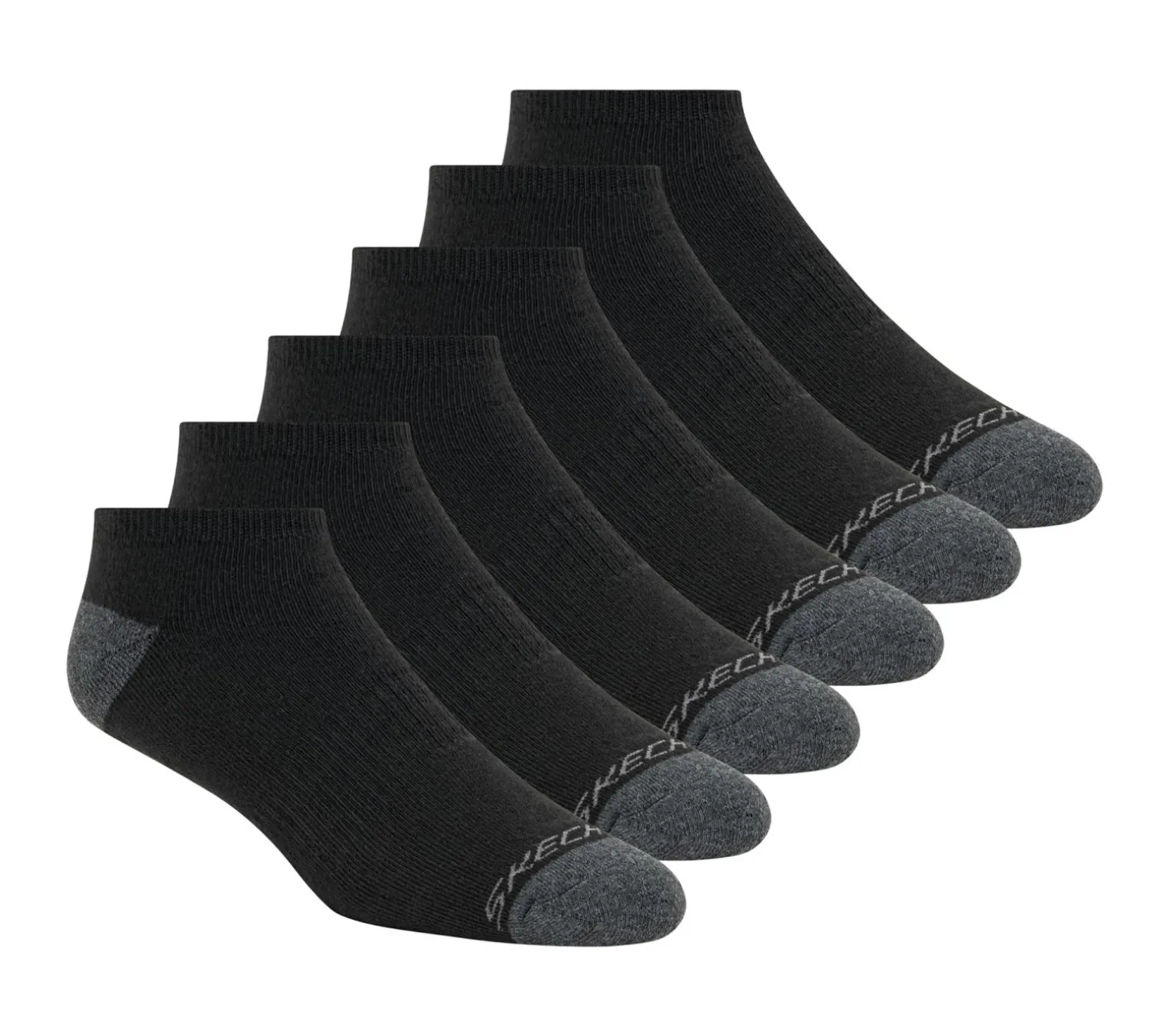 6 Pack Walking Low Cut Socks
