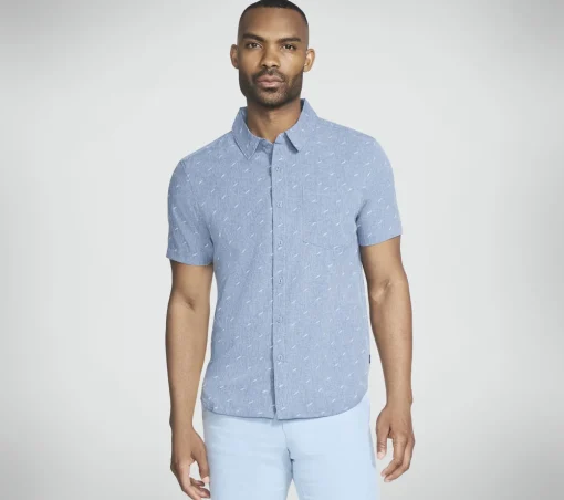 The GO WALK Air Printed Short Sleeve Shirt