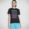 Vibrant Glow Short Sleeve Tee